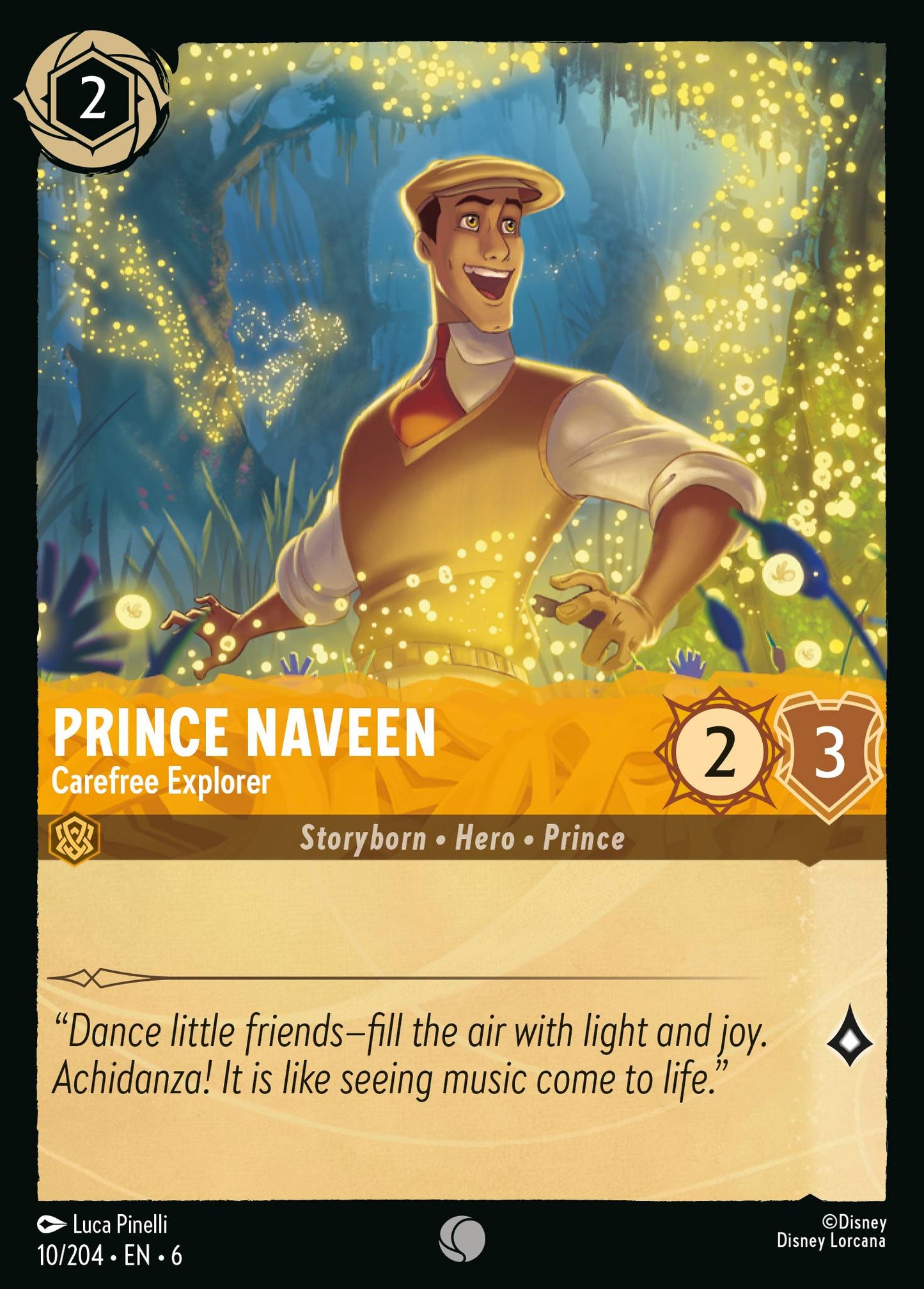 Prince Naveen - Carefree Explorer - Foil