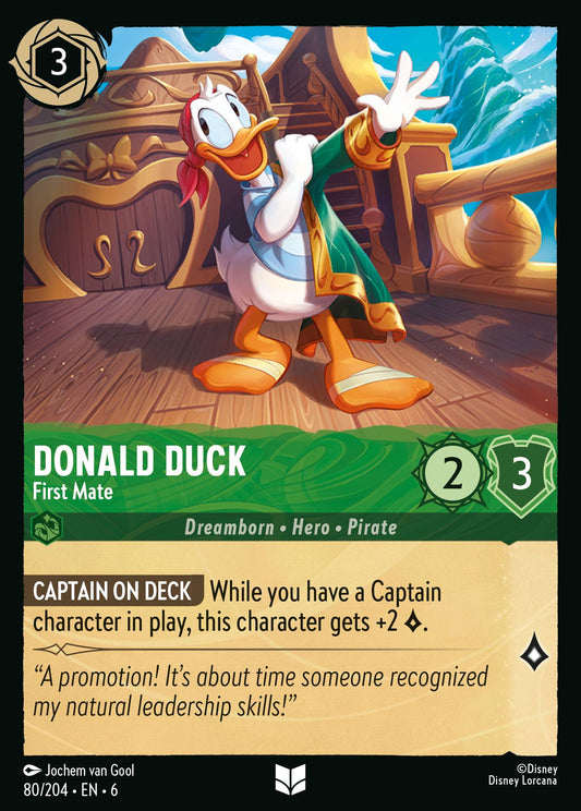 Donald Duck - First Mate - Foil