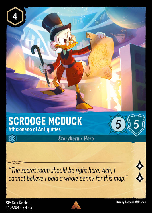 Scrooge McDuck - Afficionado of Antiquities