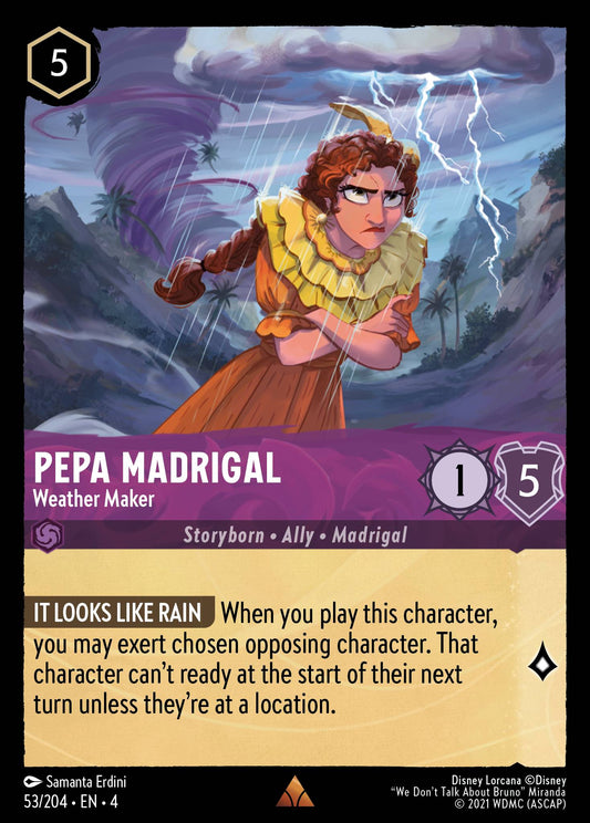 Pepa Madrigal - Weather Maker - Foil