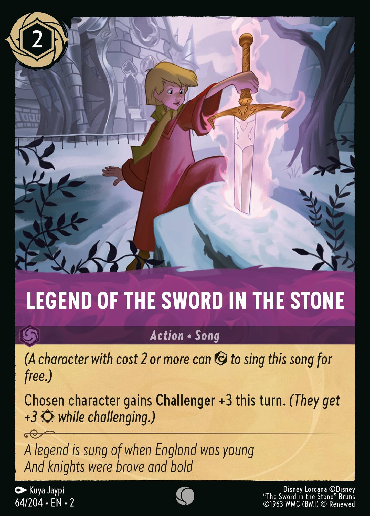 Legend of the Sword in the Stone - Foil