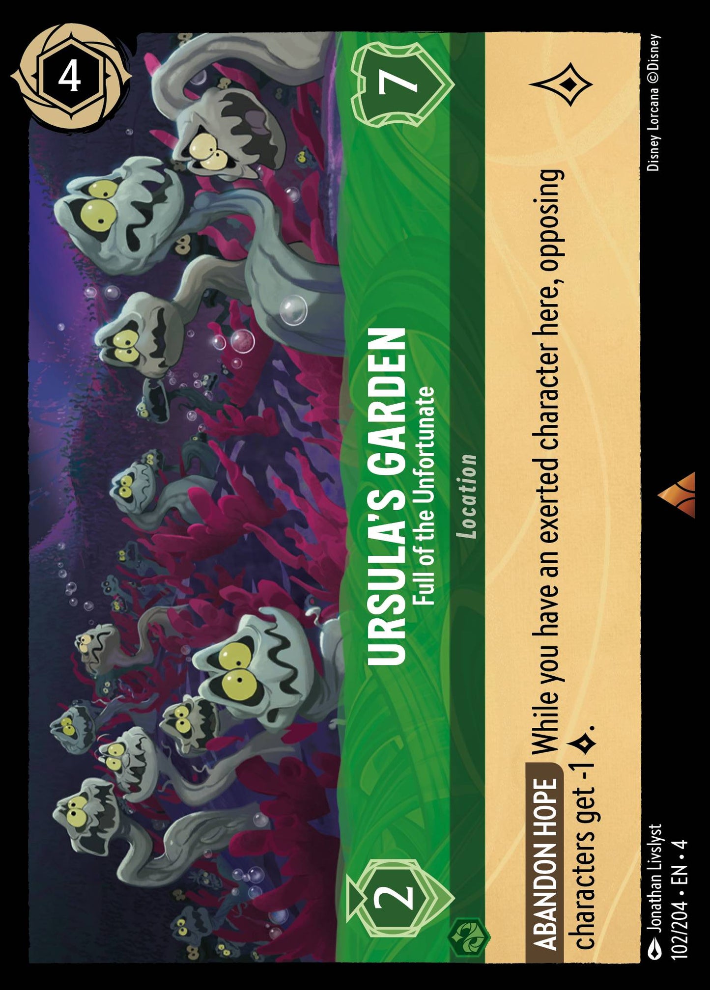 Ursula's Garden - Full of the Unfortunate - Foil