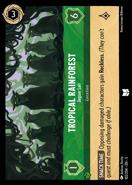 Tropical Rainforest - Jaguar Lair - Foil