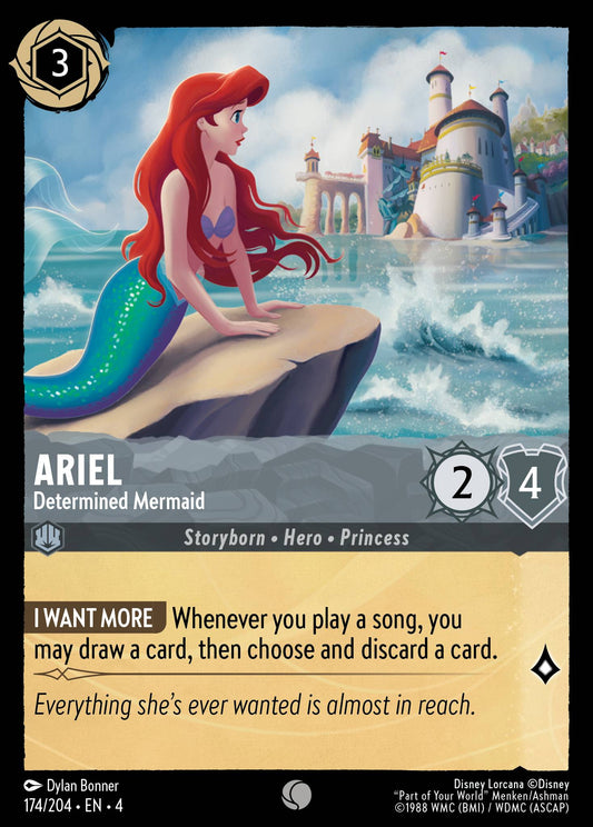 Ariel - Determined Mermaid - Foil