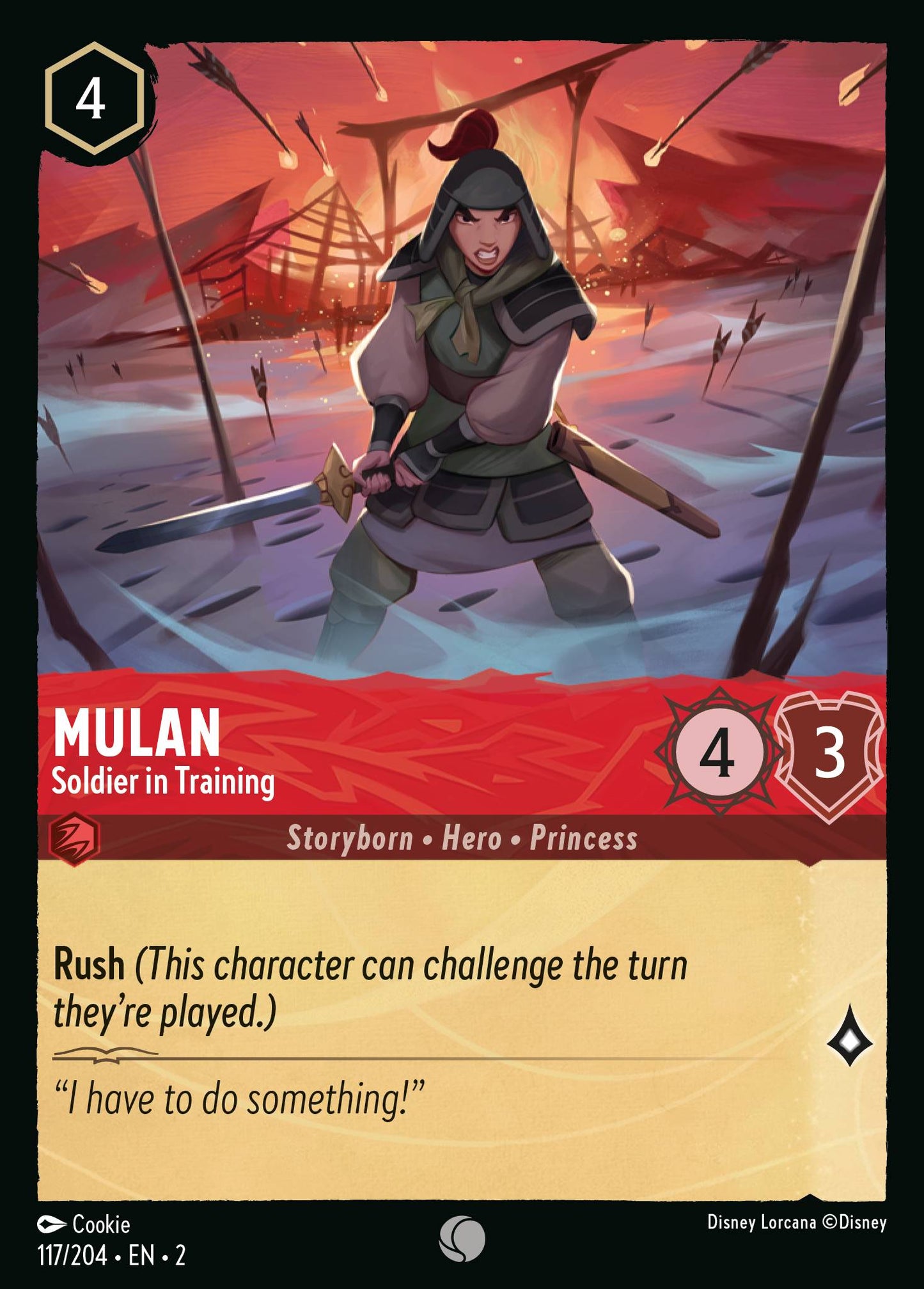 Mulan - Soldier in Training