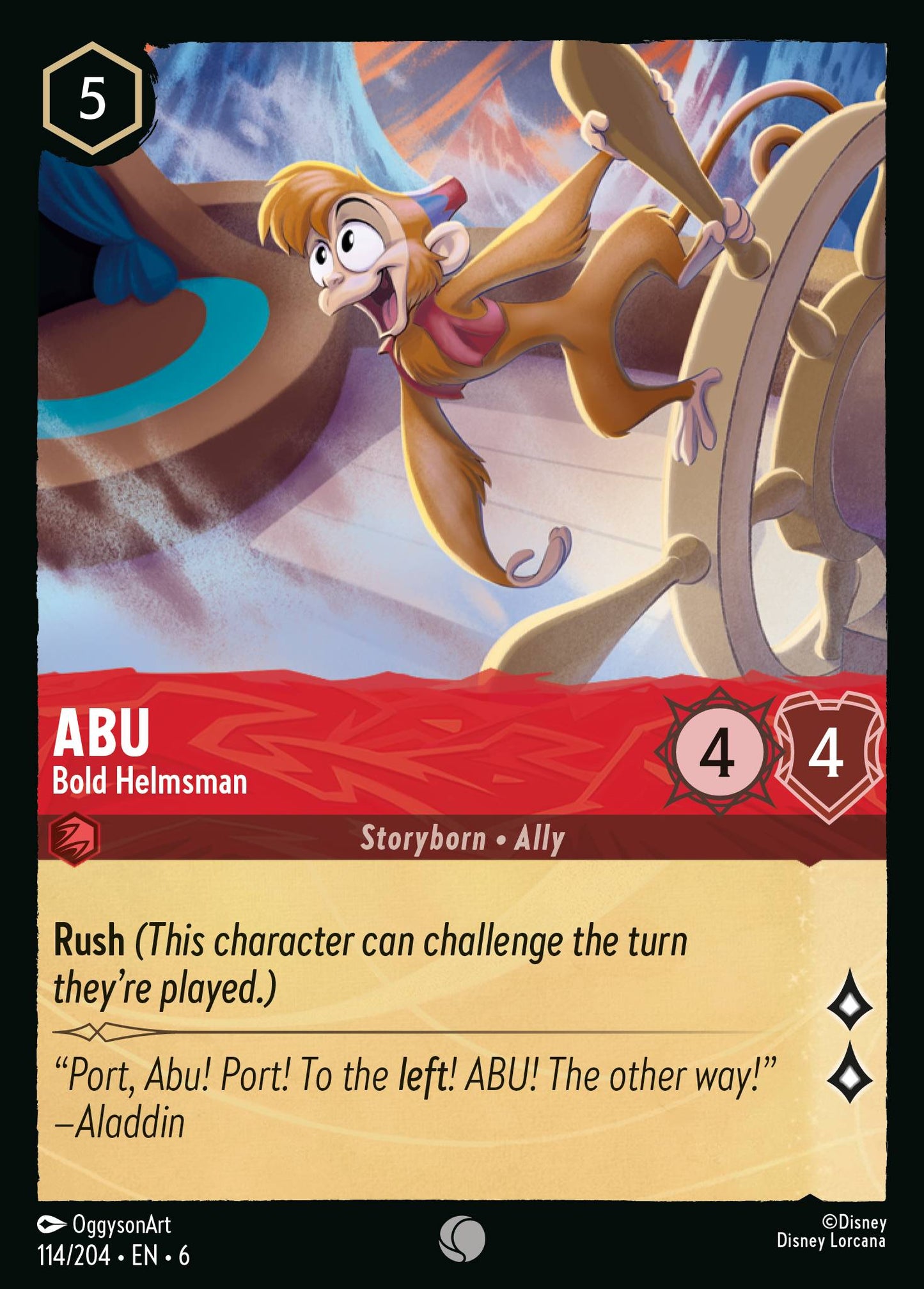Abu - Bold Helmsman - Foil