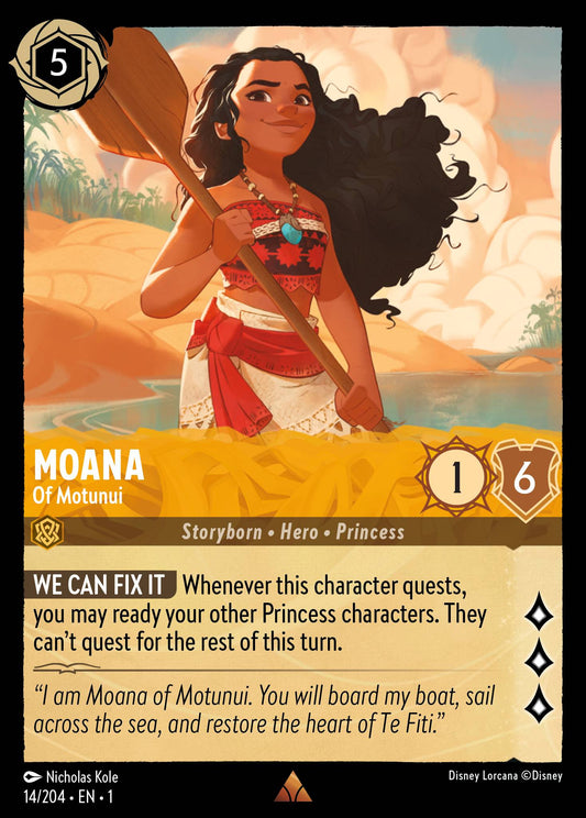Moana - Of Motunui - Foil